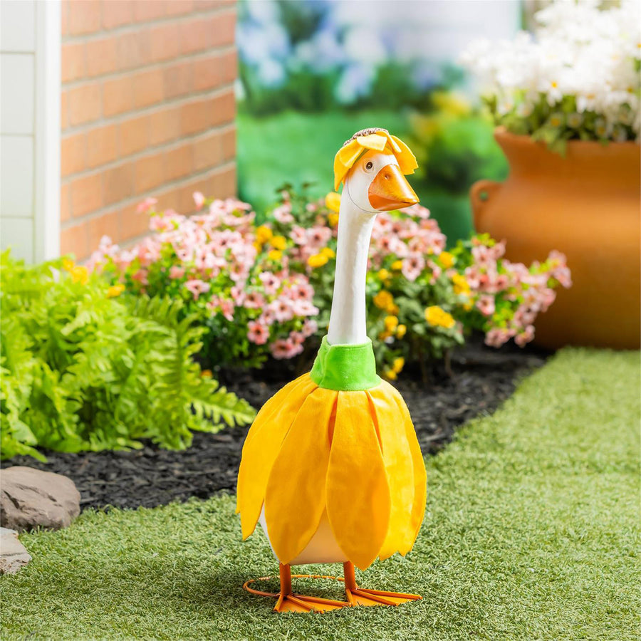 Porch Goose Outfit, Sunflower Radiance