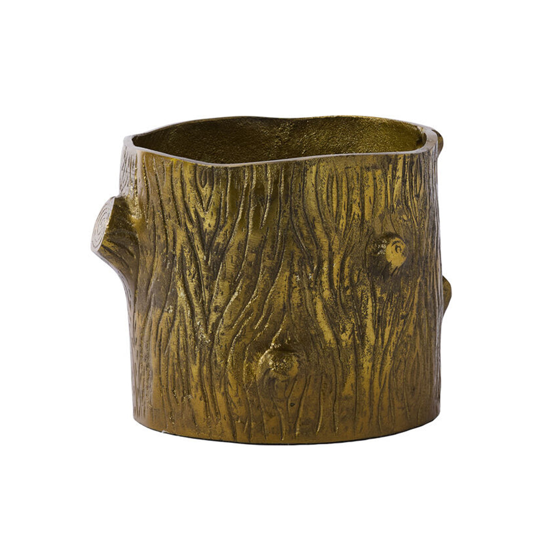 Winter Forest Planter Round Pot