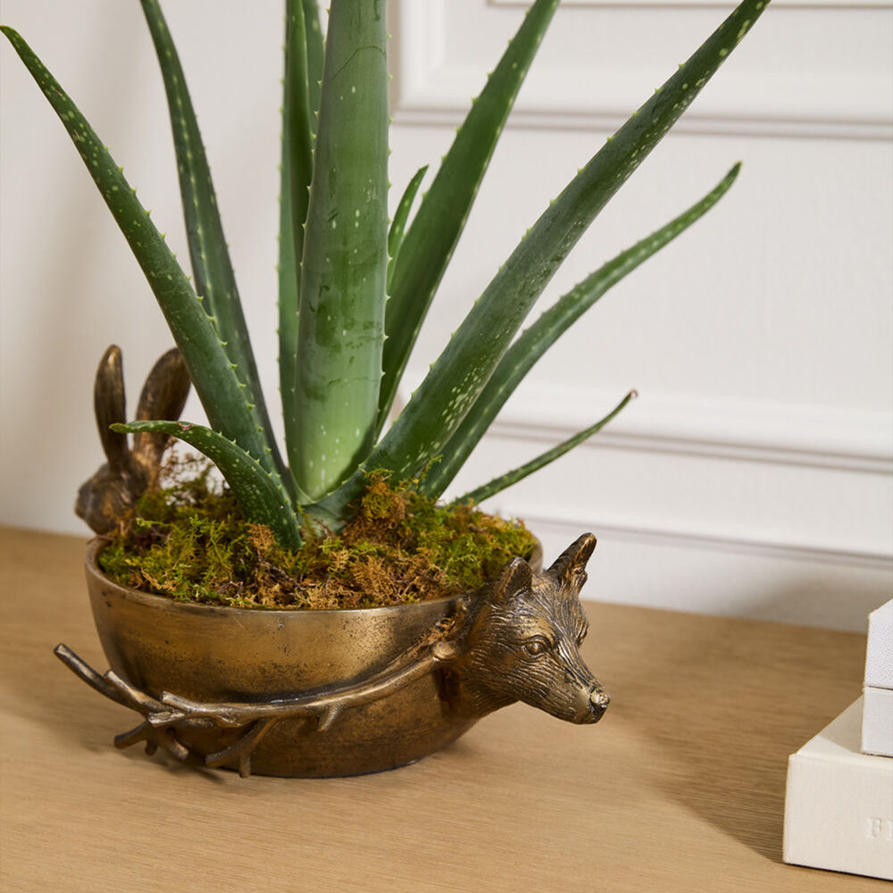 Figurine Handle Bowl