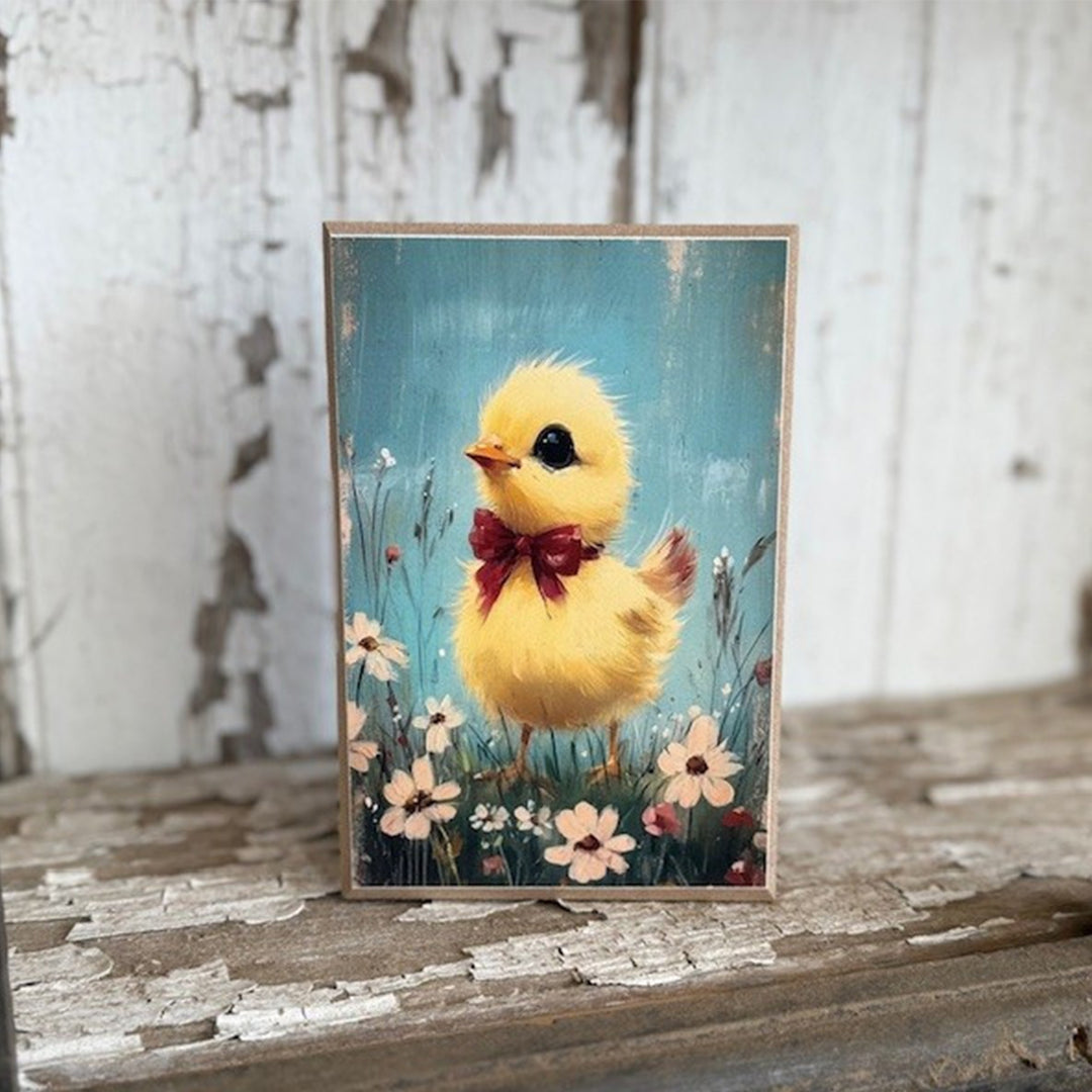 Spring Chick Block