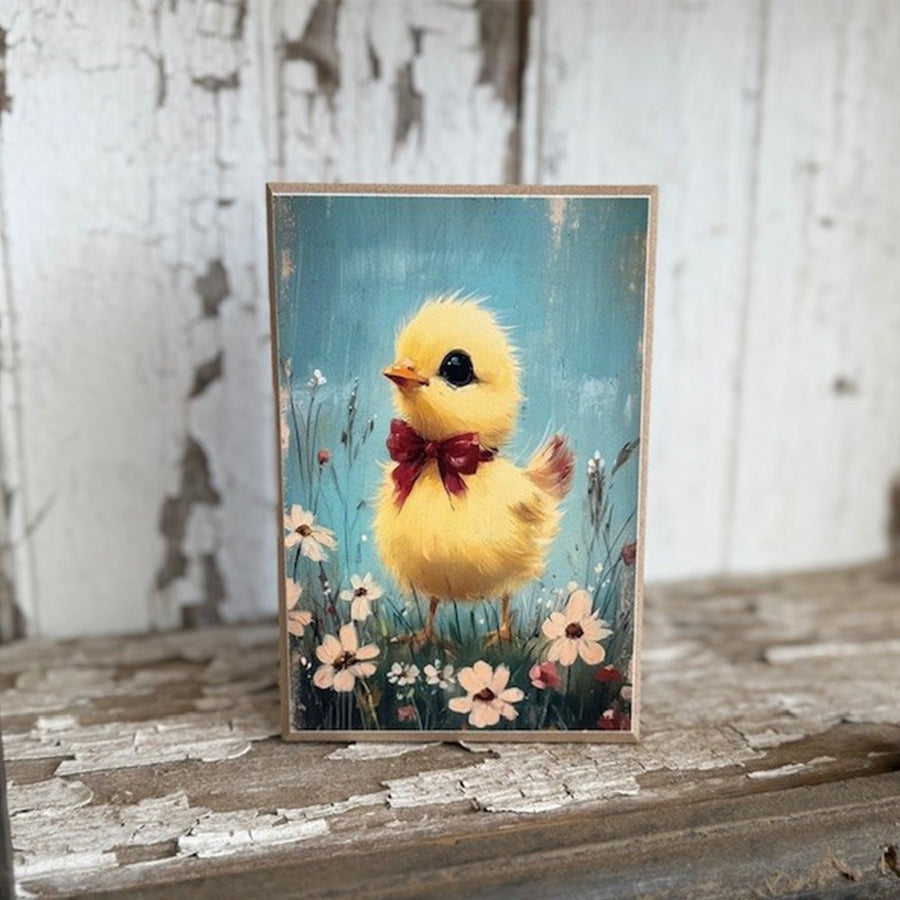 Spring Chick Block