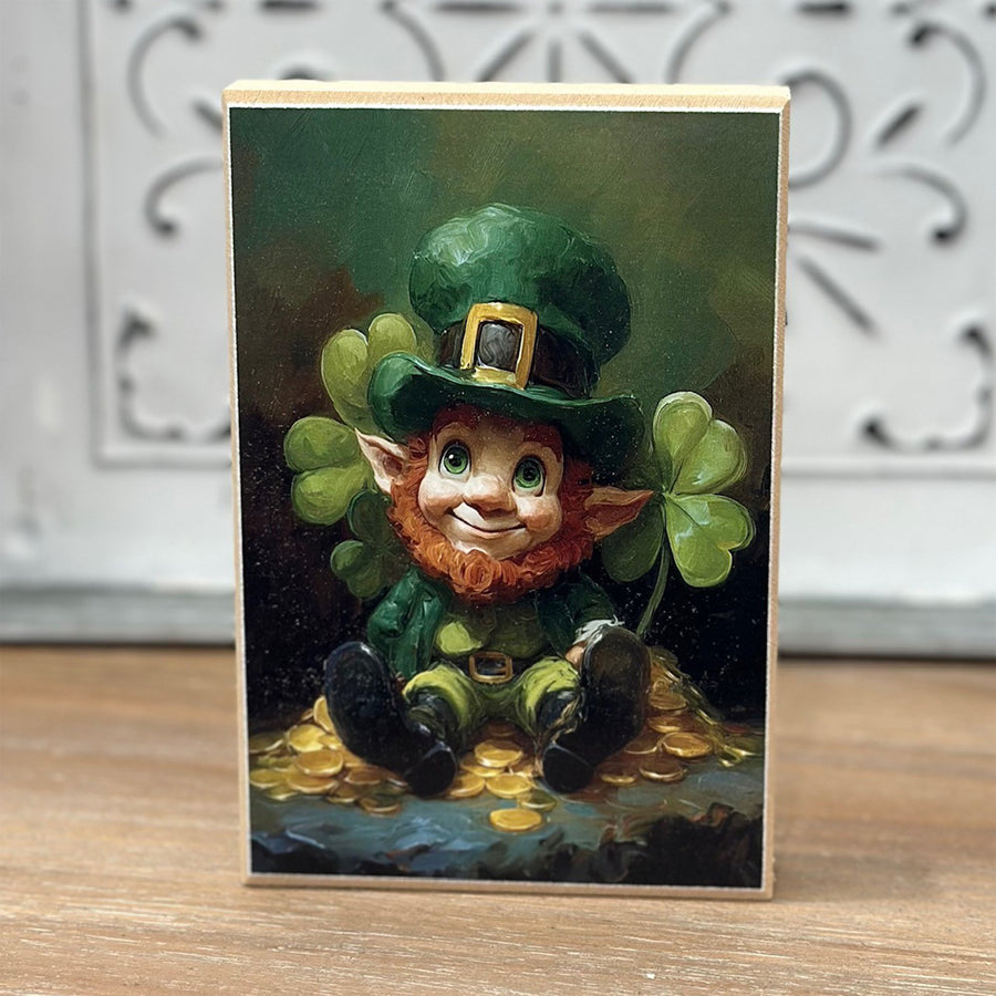 Mr. Lucky Leprechaun Block
