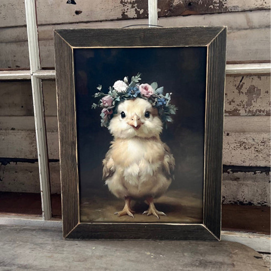 Fancy Chick Framed Wall Art