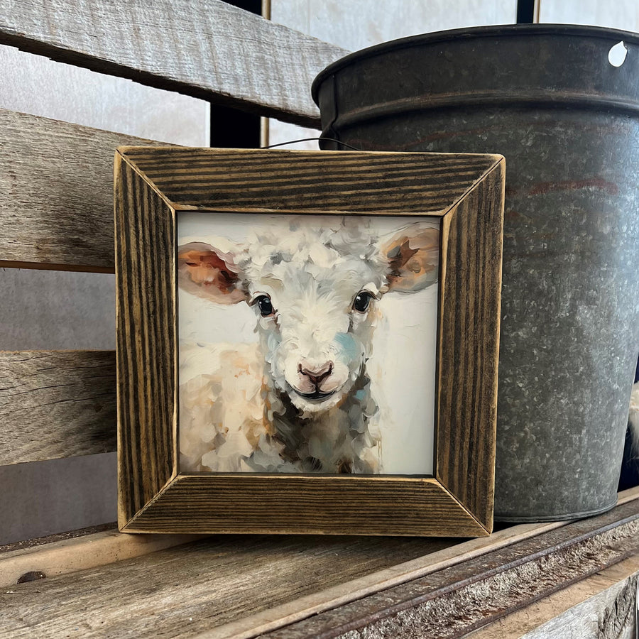 Lamb Framed Wall Art