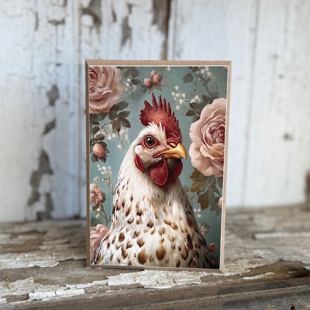 Rose Chicken Block