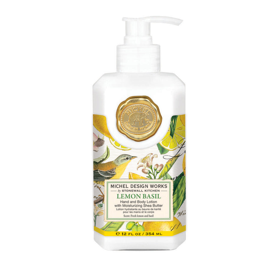 Michel Design Works Lemon Basil Hand & Body Lotion