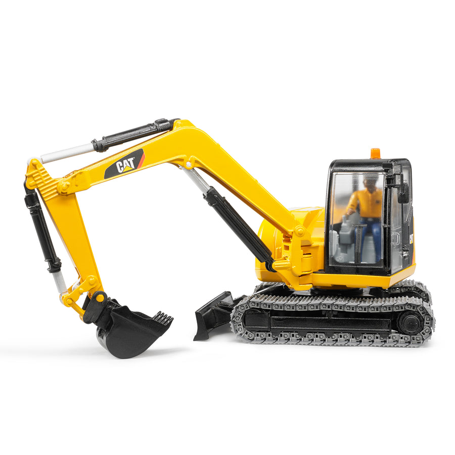 CAT Mini Excavator with Worker Toy