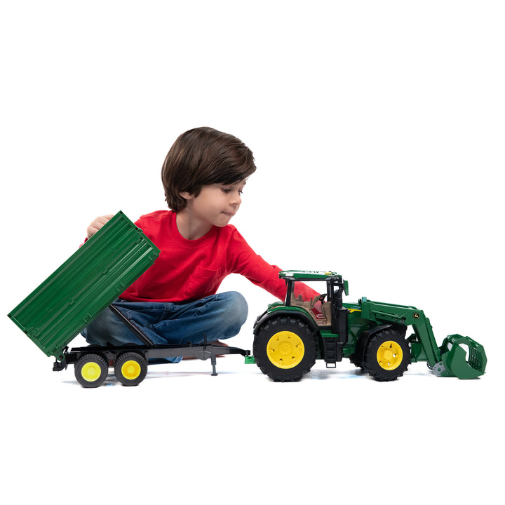 John Deere 7R 350 with Front Loader Toy