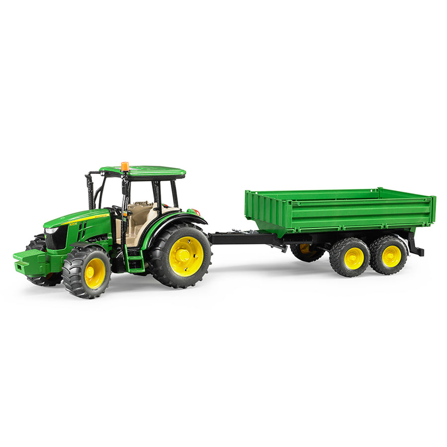 John Deere 5115 M Tractor with Tipping Trailer Toy