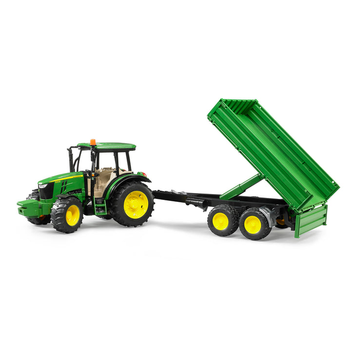 John Deere 5115 M Tractor with Tipping Trailer Toy
