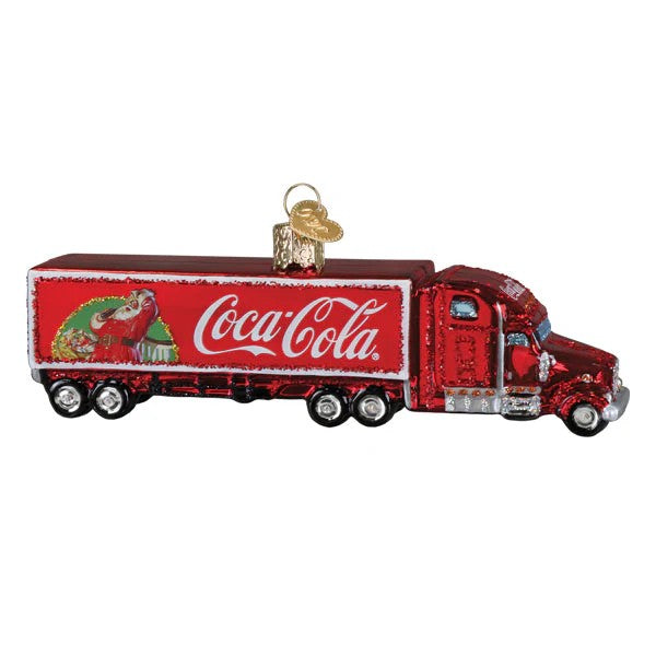 Coca Cola Christmas Truck Ornament