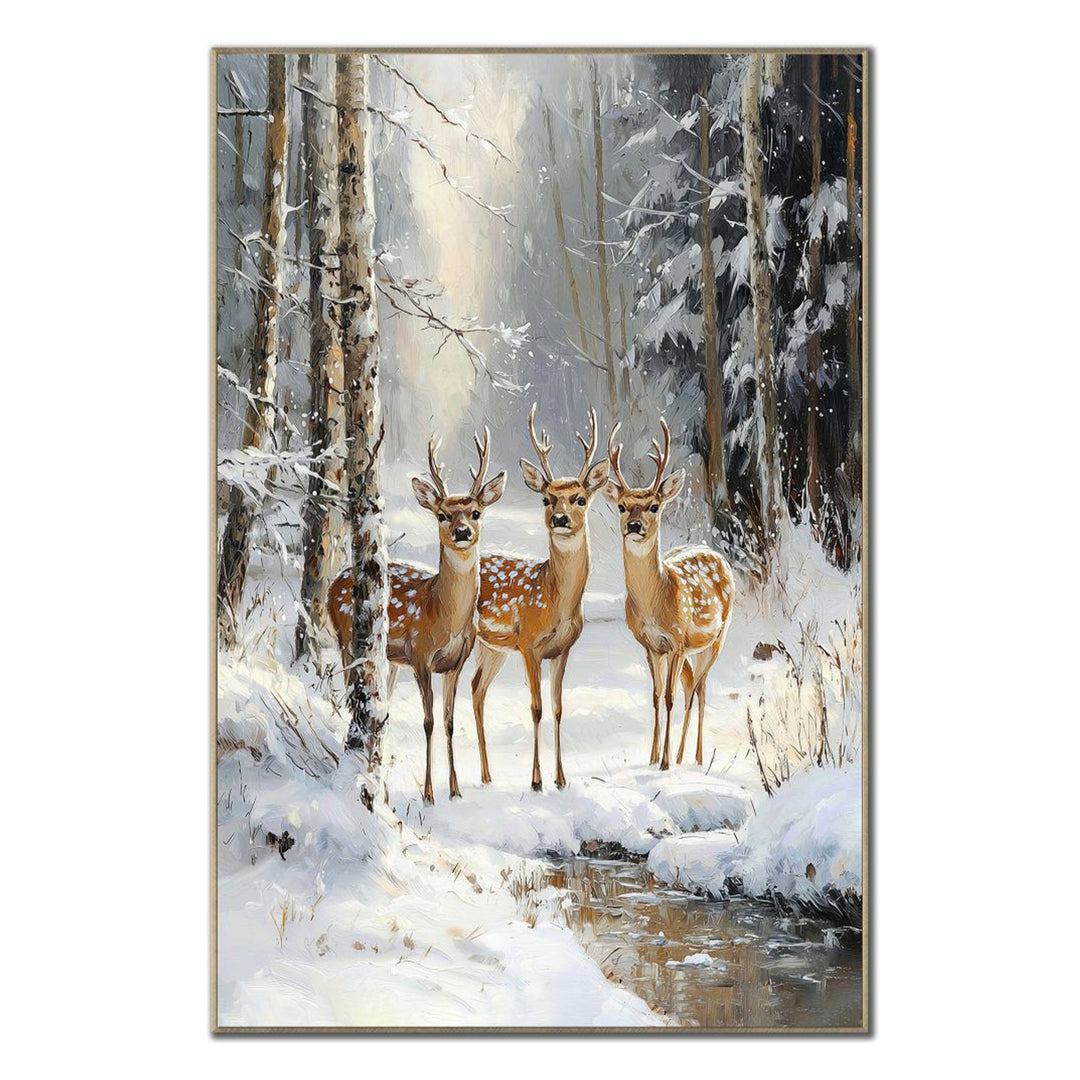 Reindeer Trio Wall Art