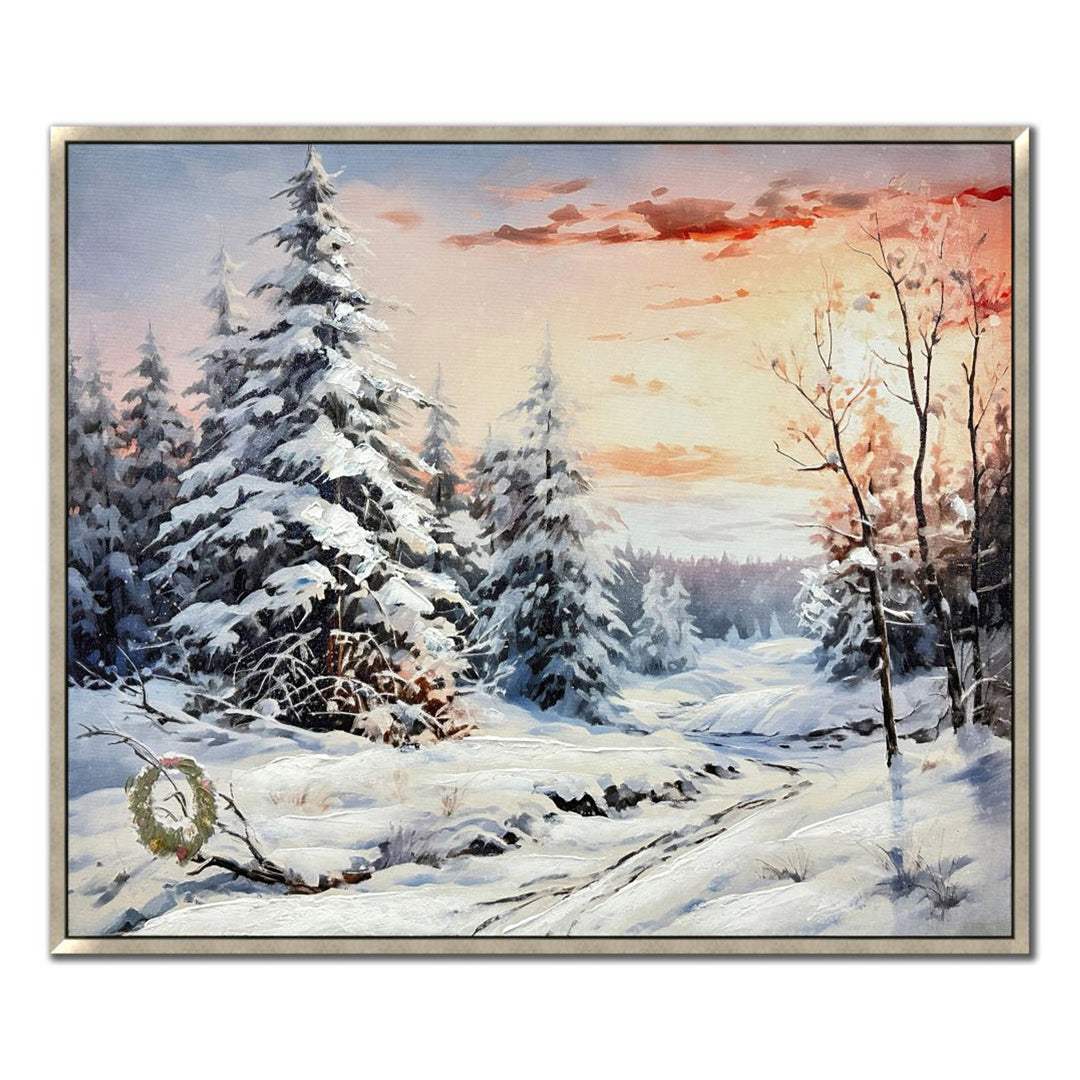 Trails Of Winter Wall Art