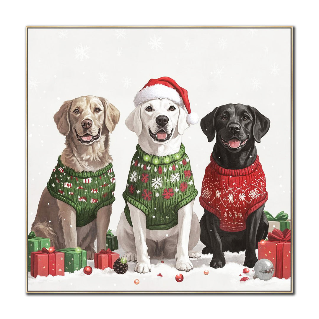 Wrapped In Woofs II Wall Art