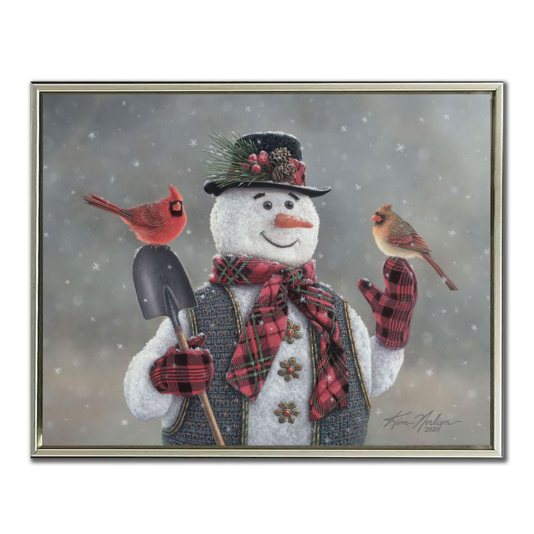 Snowman Grandpa Wall Art