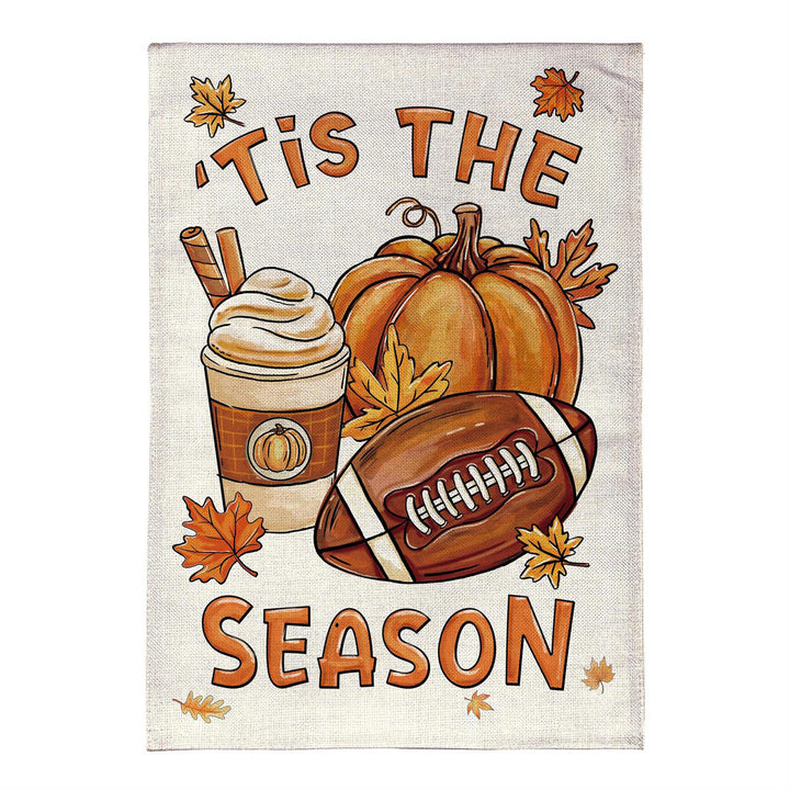 Fall Icon 'Tis The Season Flag and Mat Collection Garden Flag