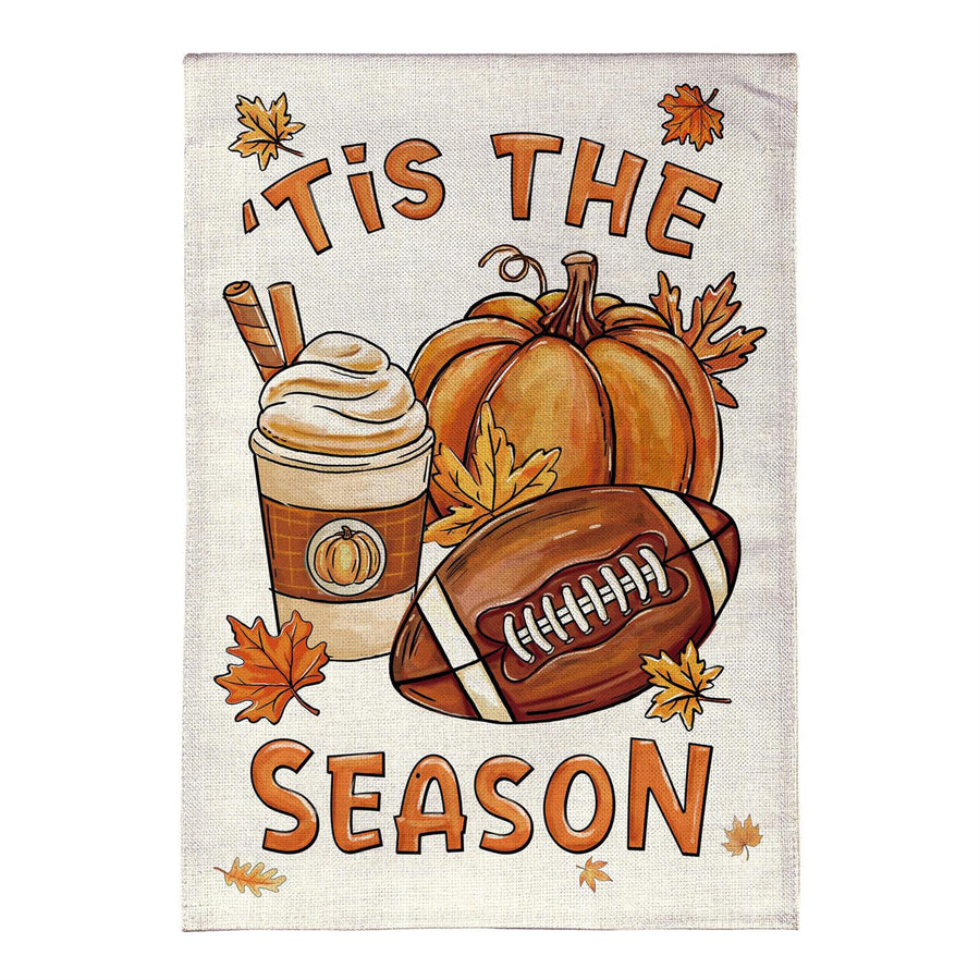 Fall Icon 'Tis The Season Flag and Mat Collection Garden Flag