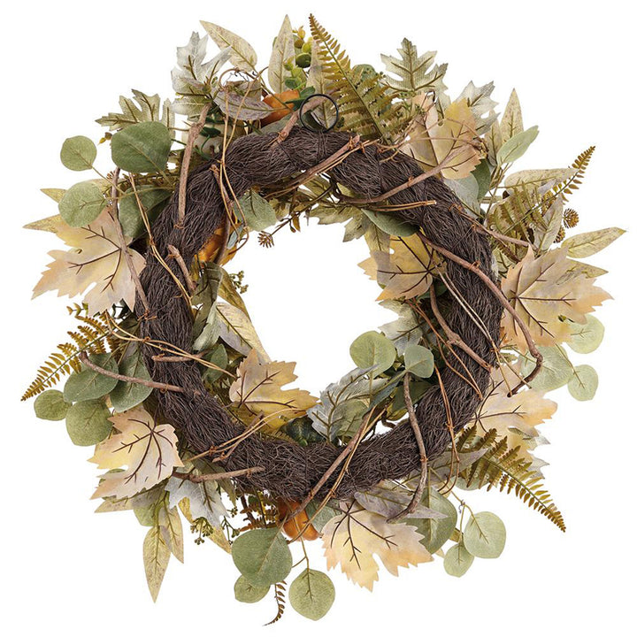 Pumpkin & Pinecone Wreath