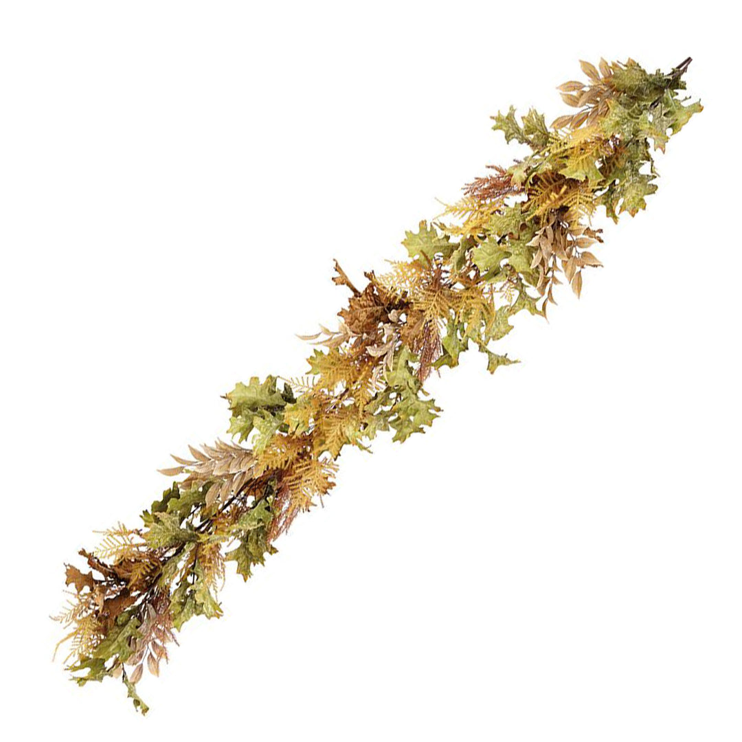 Oak Leaf & Fern Garland