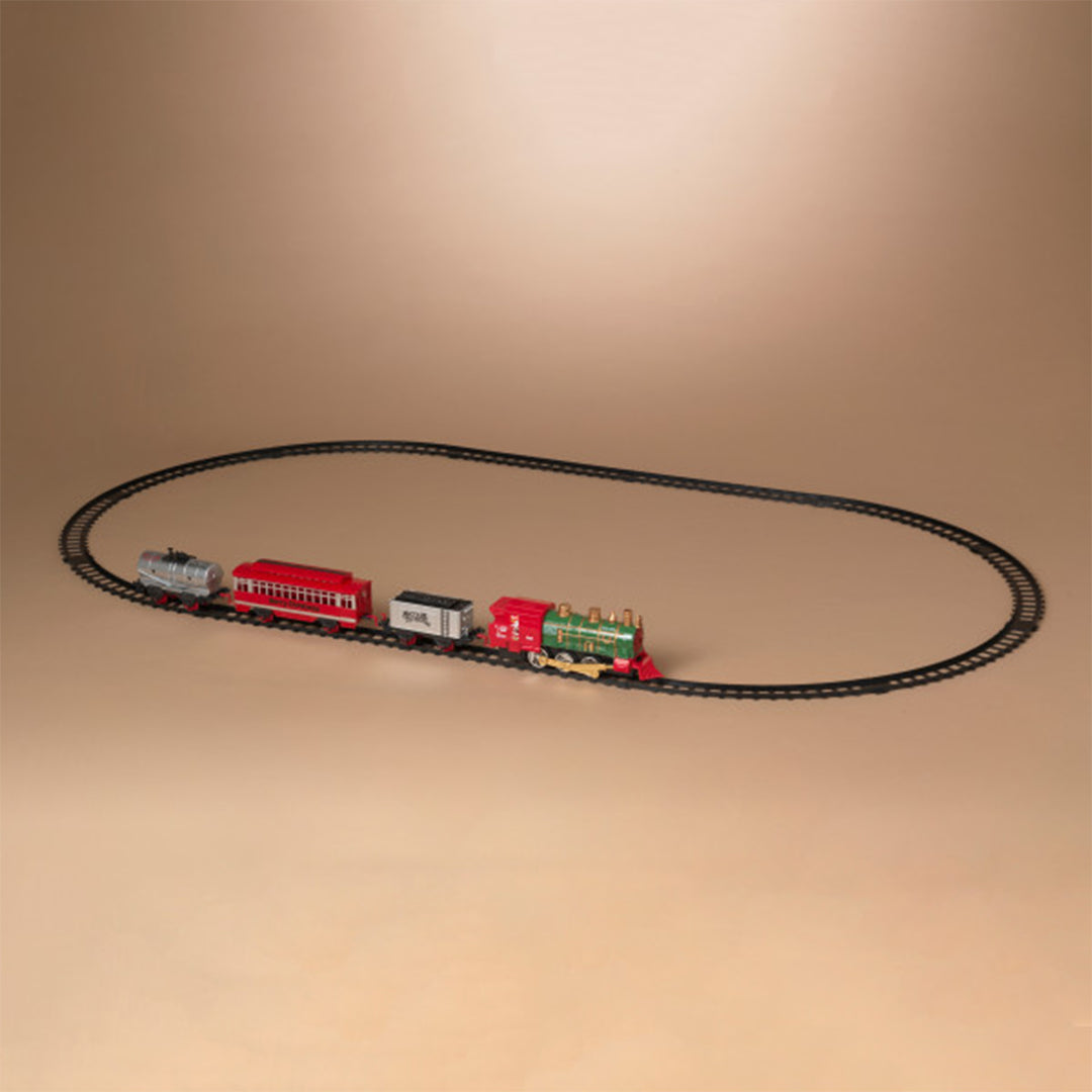 Classic 16-Piece Train Set with Sound and Motion
