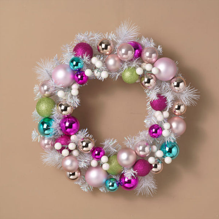 Holiday Ornament Vintage-Style Wreath & Garland