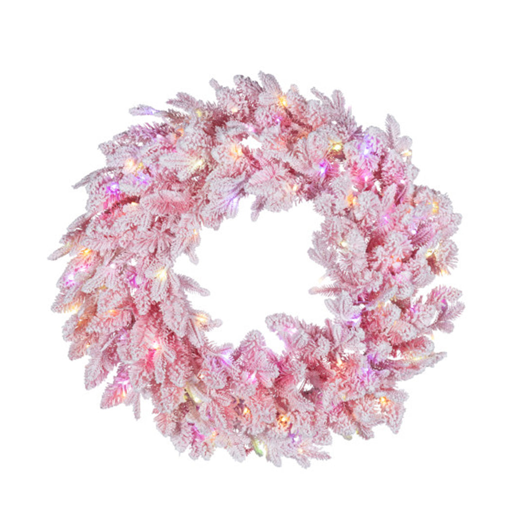 Candy Pink Fir Wreath