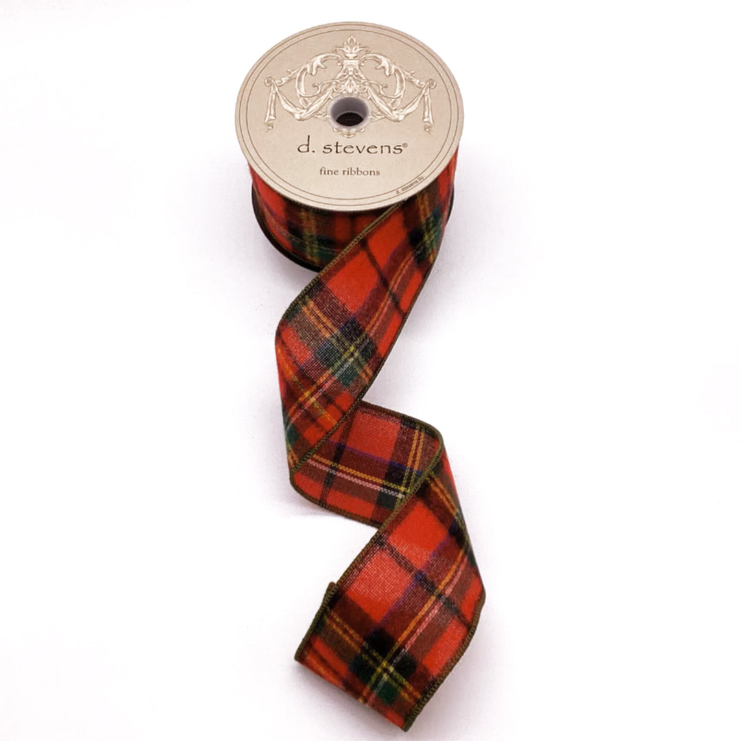 Faux Wool Cheyenne Plaid Ribbon