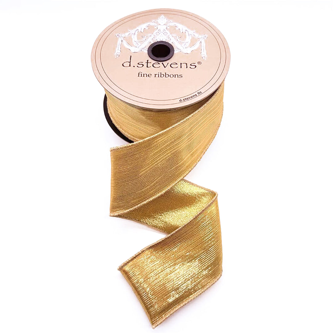 Soft Gold Metallic Ribbon