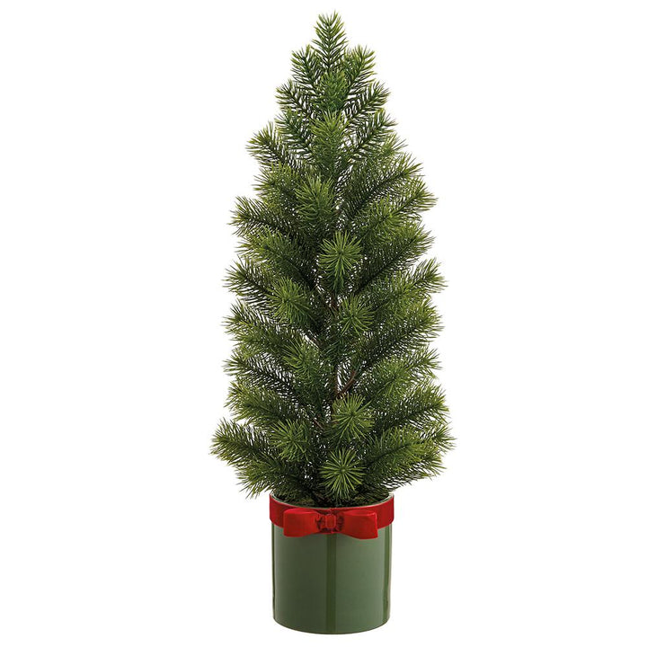 Spruce Tree in Ceramic Vase
