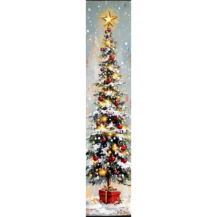 Christmas Tree Porch Sign