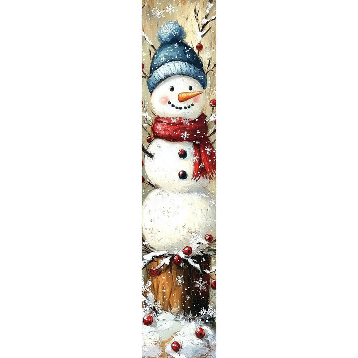 Snowman Porch Sign