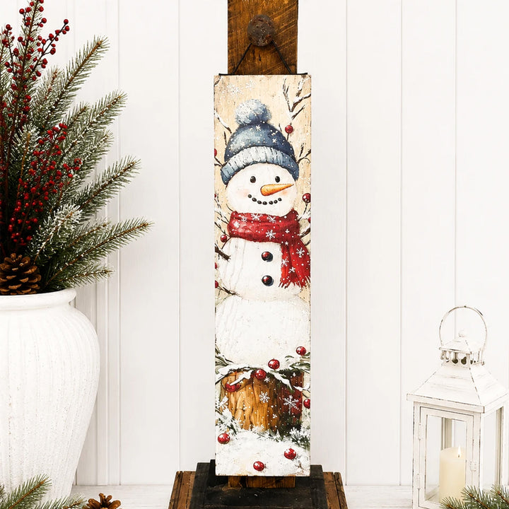 Snowman Porch Sign