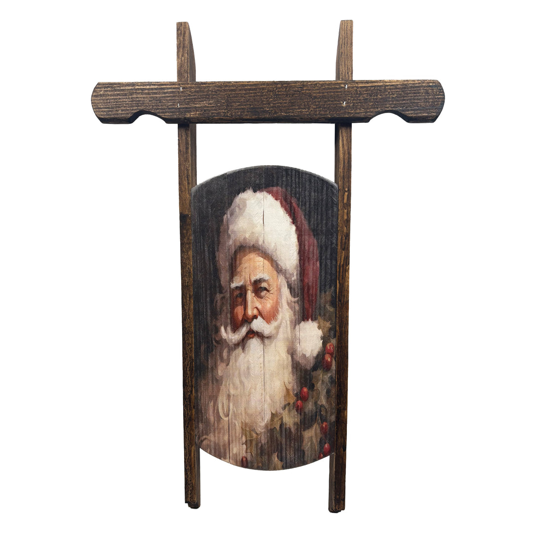 Santa Decorative Sled