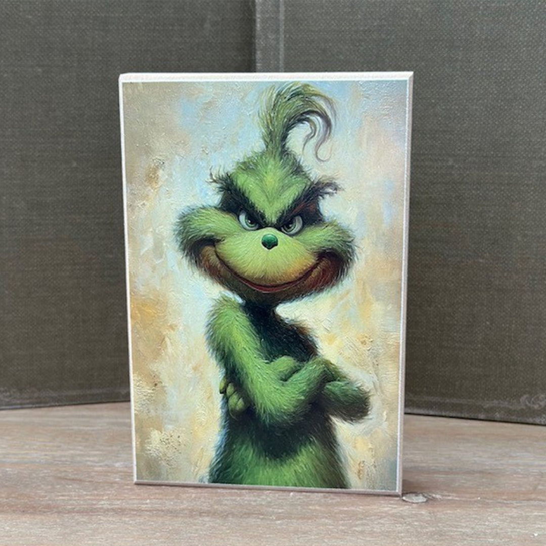 Grinchly Portrait Block