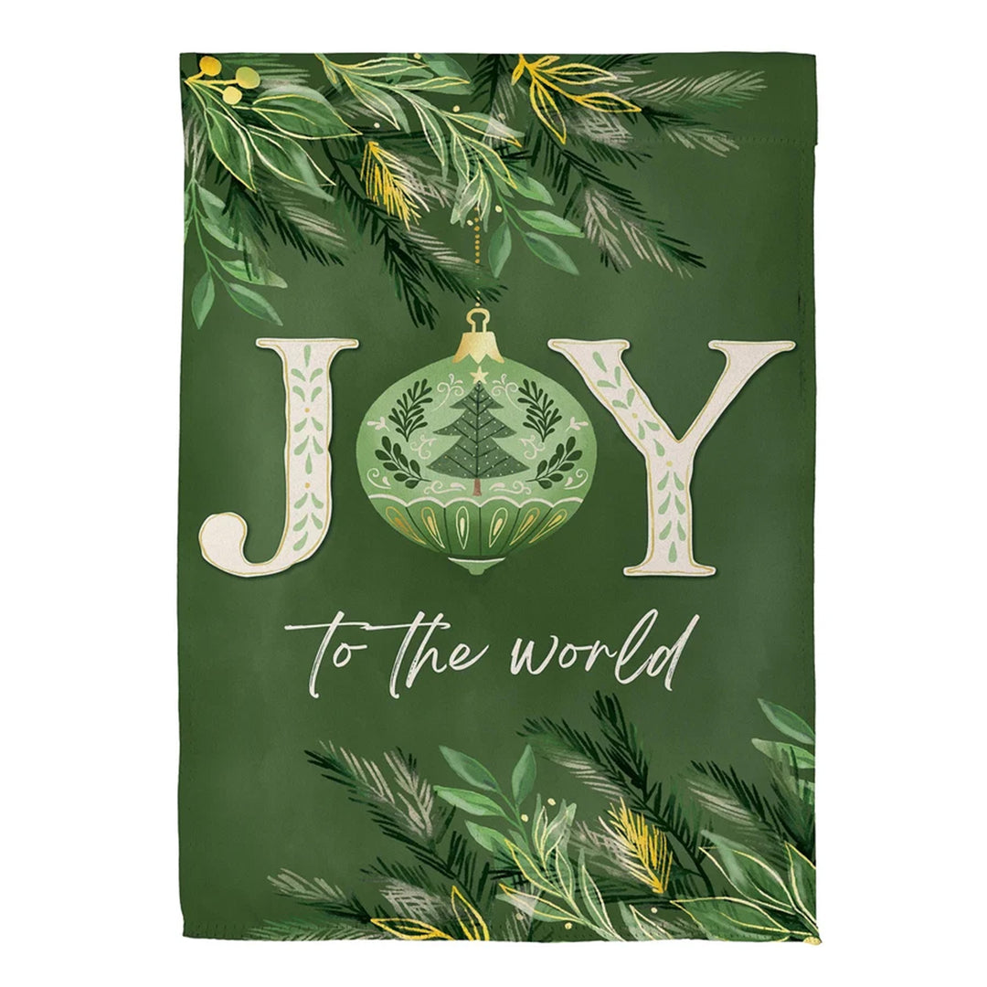 Joy To The World Garden and House Flag