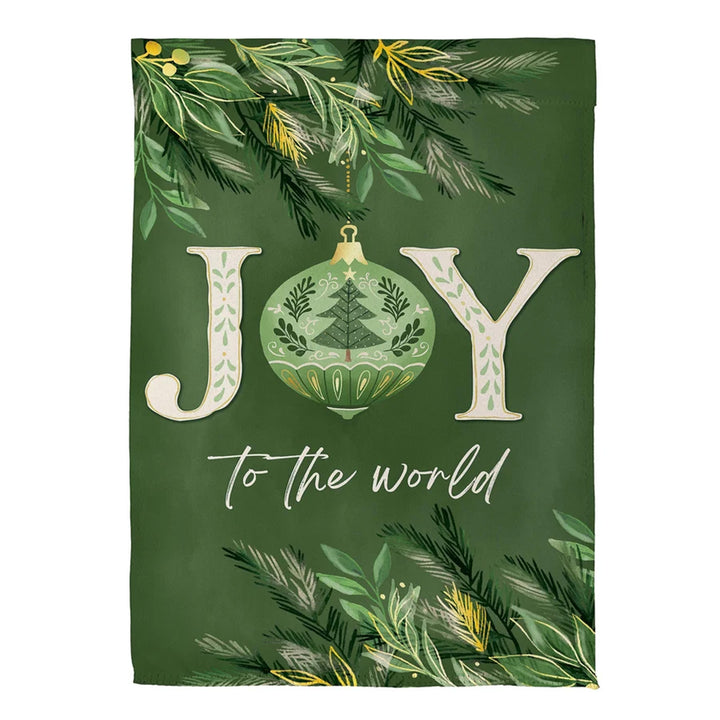 Joy To The World Garden and House Flag