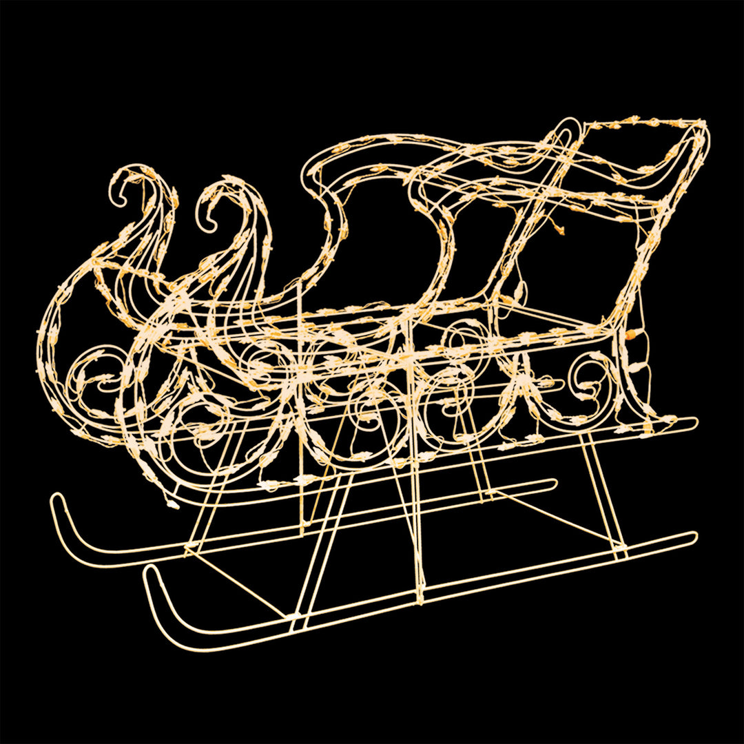 Classic Sleigh LED Light Display