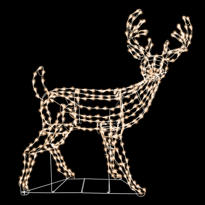 Woodland Buck LED Light Display