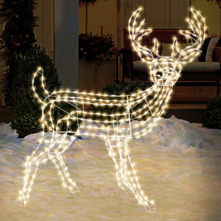 Woodland Buck LED Light Display