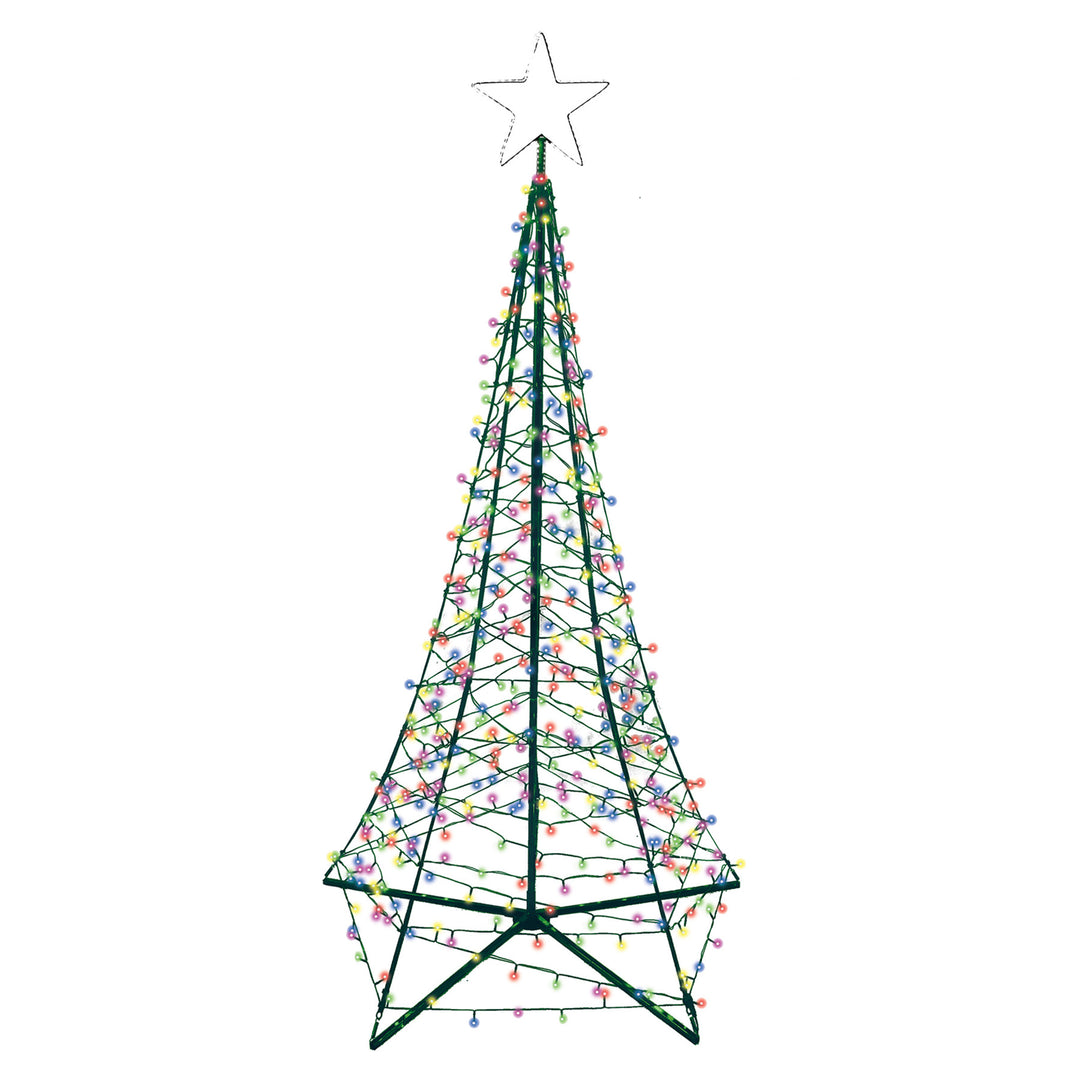 Starry Spire Tree LED Up Light Display