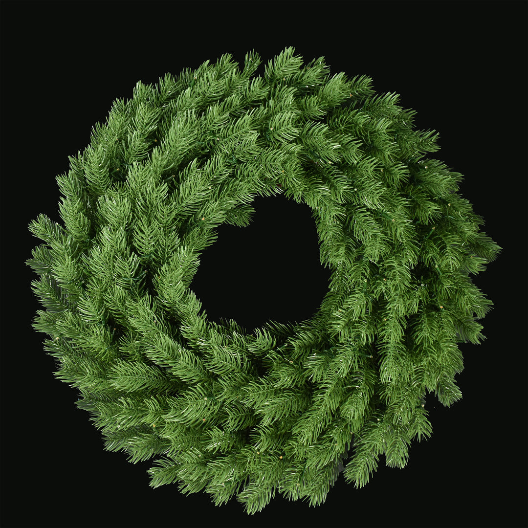 Colorado Spruce Wreath with Starry Lights