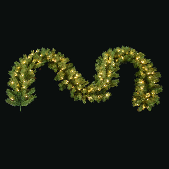 Colorado Spruce Garland with Starry Lights