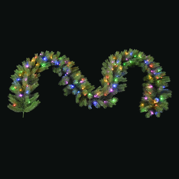 Colorado Spruce Garland with Starry Lights