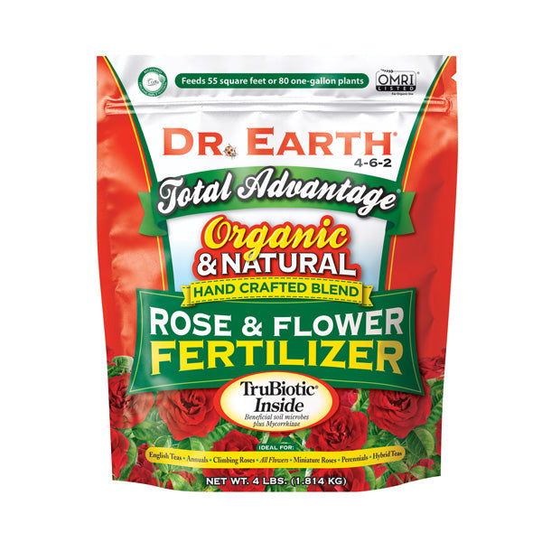 Dr. Earth Rose & Flower Fertilizer 4lb Bag