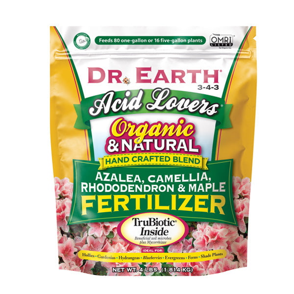 Dr. Earth Acid Lovers Fertilizer 4lb Bag