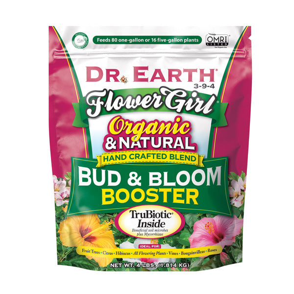 Dr. Earth Flower Girl Bud & Bloom Booster Fertilizer 4lb Bag
