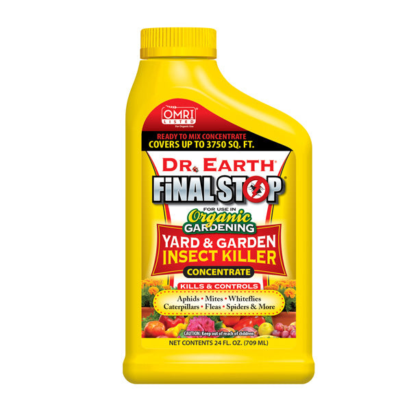 Dr. Earth Final Stop Yard & Garden Insect Killer 32oz Concentrate