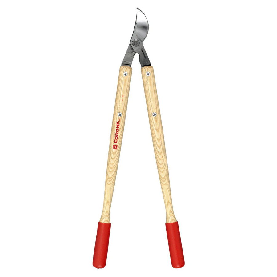 Corona Wooden Handle Bypass Lopper, 1-1/2" Cut Capacity