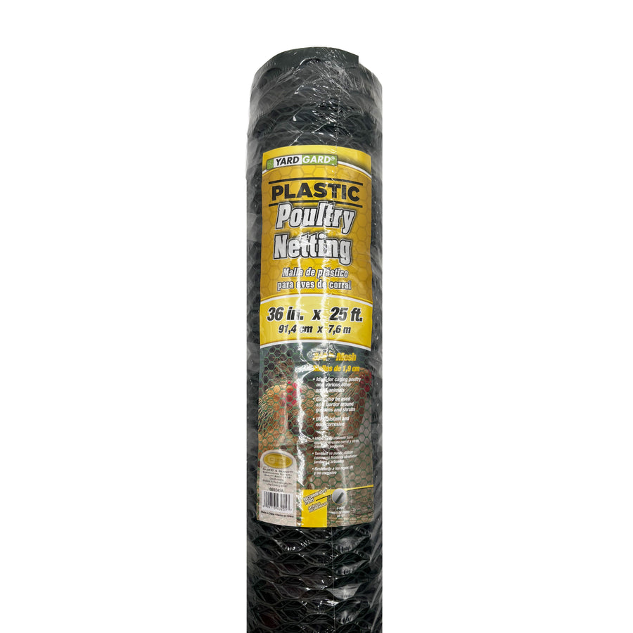 Poultry Netting With Green PVC 3/4" Mesh