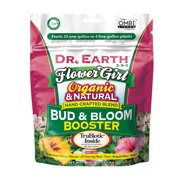 Dr. Earth Flower Girl Bud & Bloom Booster Fertilizer 1lb Bag
